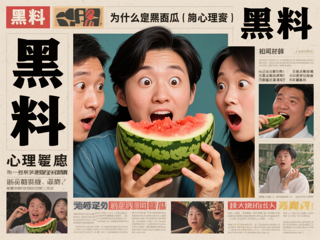 人们为什么迷恋吃瓜？从心理学角度来看，这